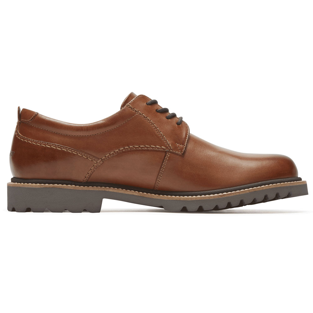 Rockport Oxfords Herre Brune - Marshall Plain Toe - CTFS83072